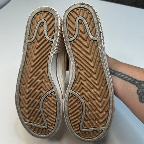 Nike Court Legacy Cream White Lift Platform Sneakers - Picture 5 of 6